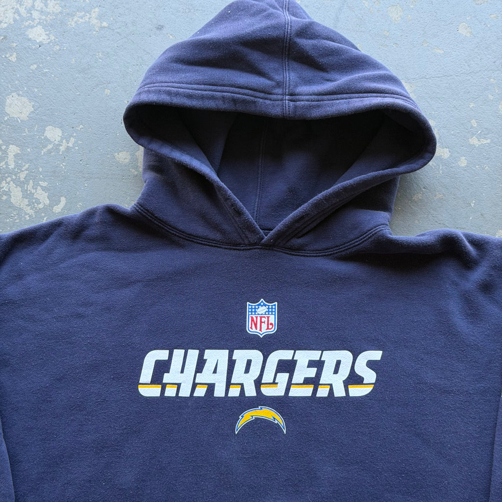 00'S CHARGERS REEBOK HOODIE (XL)