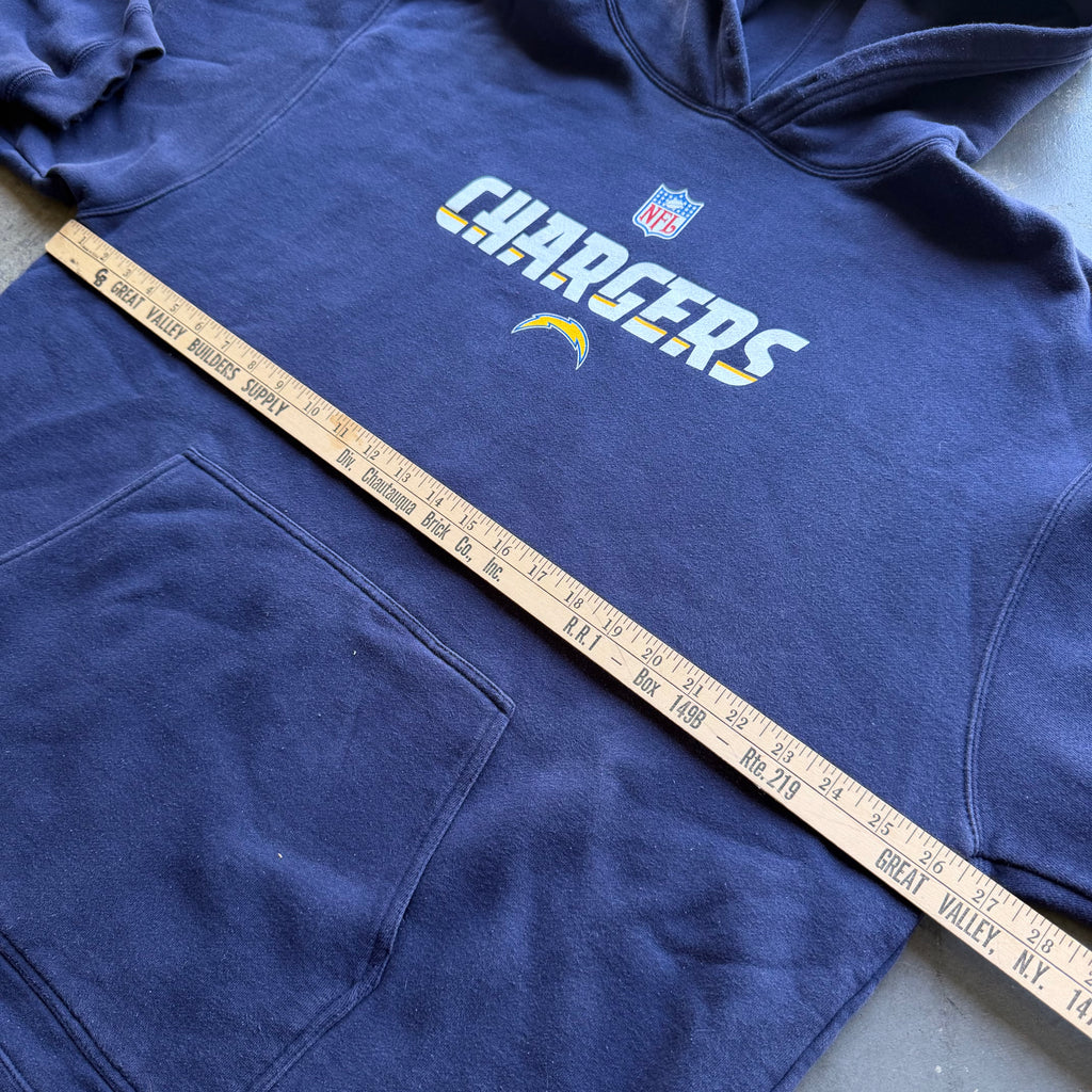 00'S CHARGERS REEBOK HOODIE (XL)