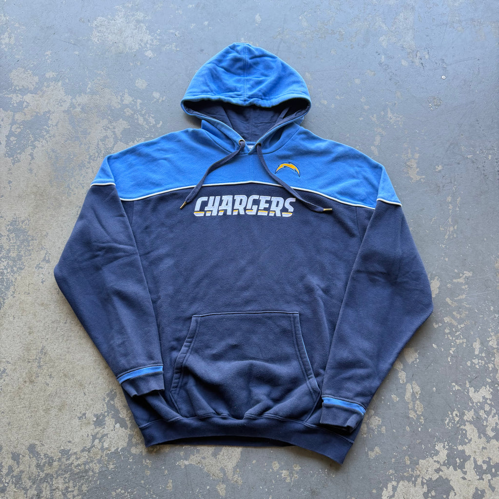 00'S CHARGERS TWO TONE NFL HOODIE (XL)
