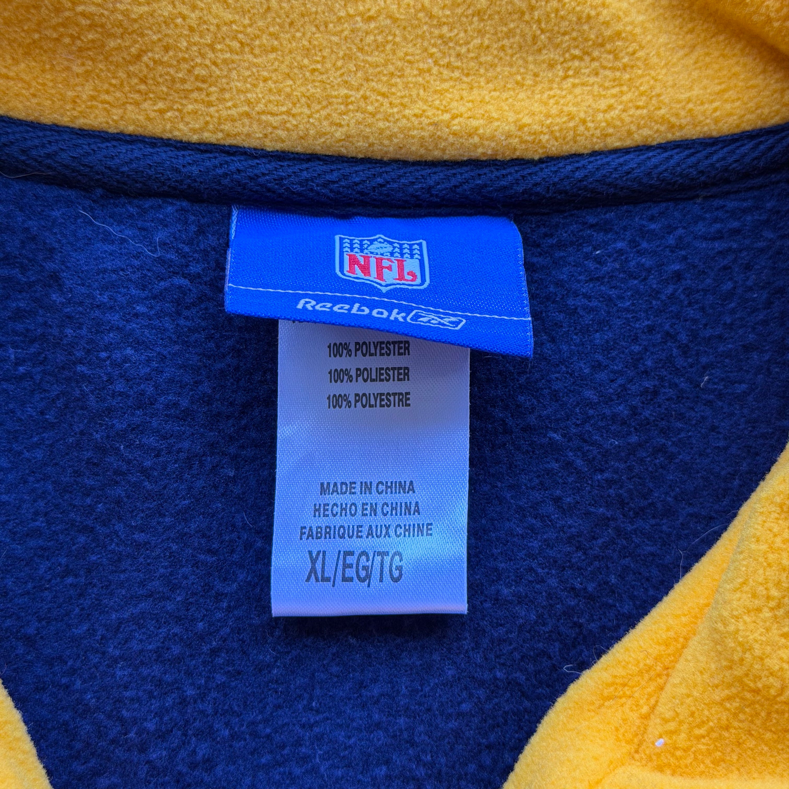 00'S CHARGERS NFL FLEECE PULLOVER JACKET (XL)