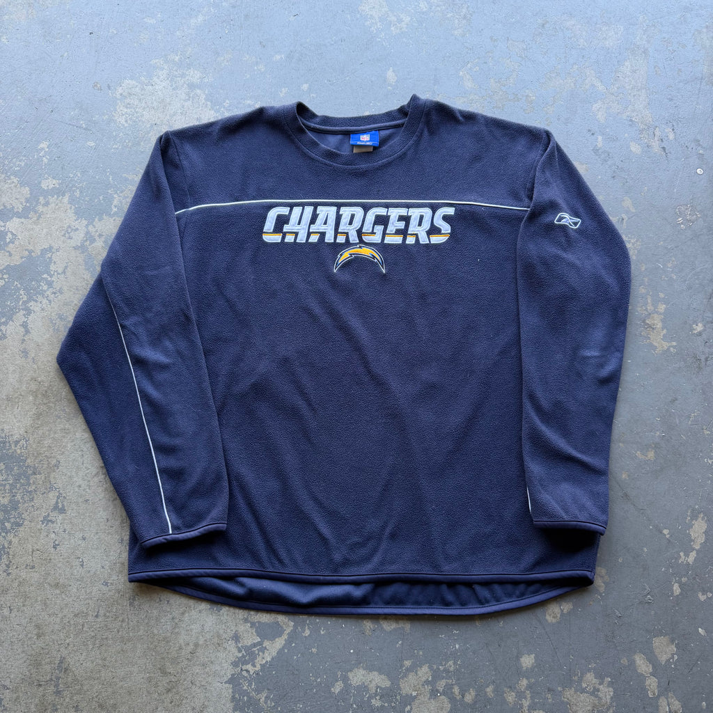 00'S CHARGERS NFL FLEECE SWEATSHIRT (2XL)