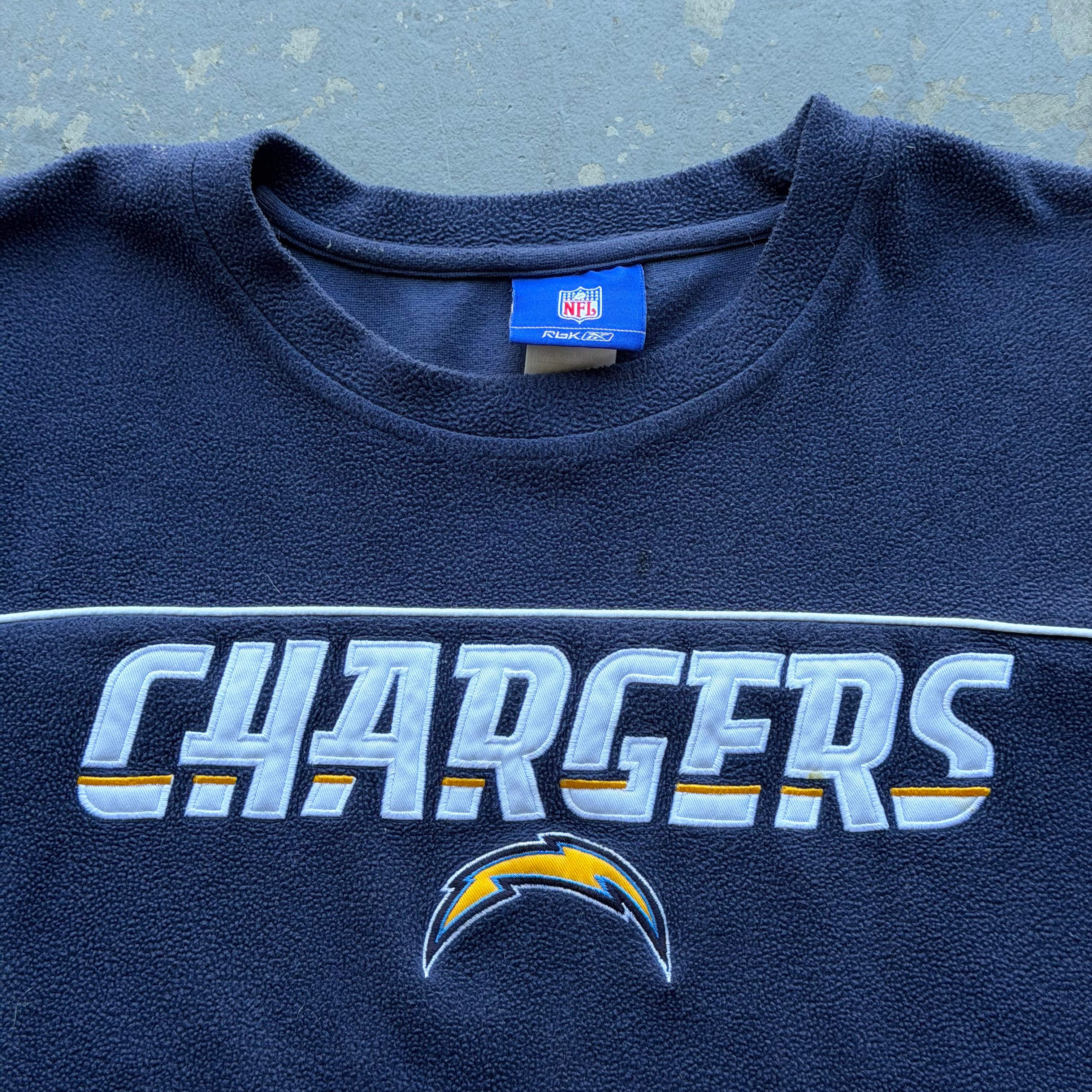 00'S CHARGERS NFL FLEECE SWEATSHIRT (2XL)