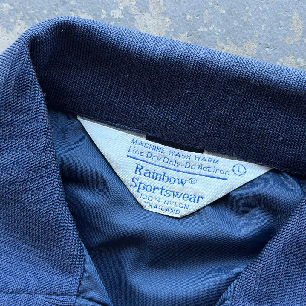80'S CHARGERS NYLON ZIP UP JACKET (L)