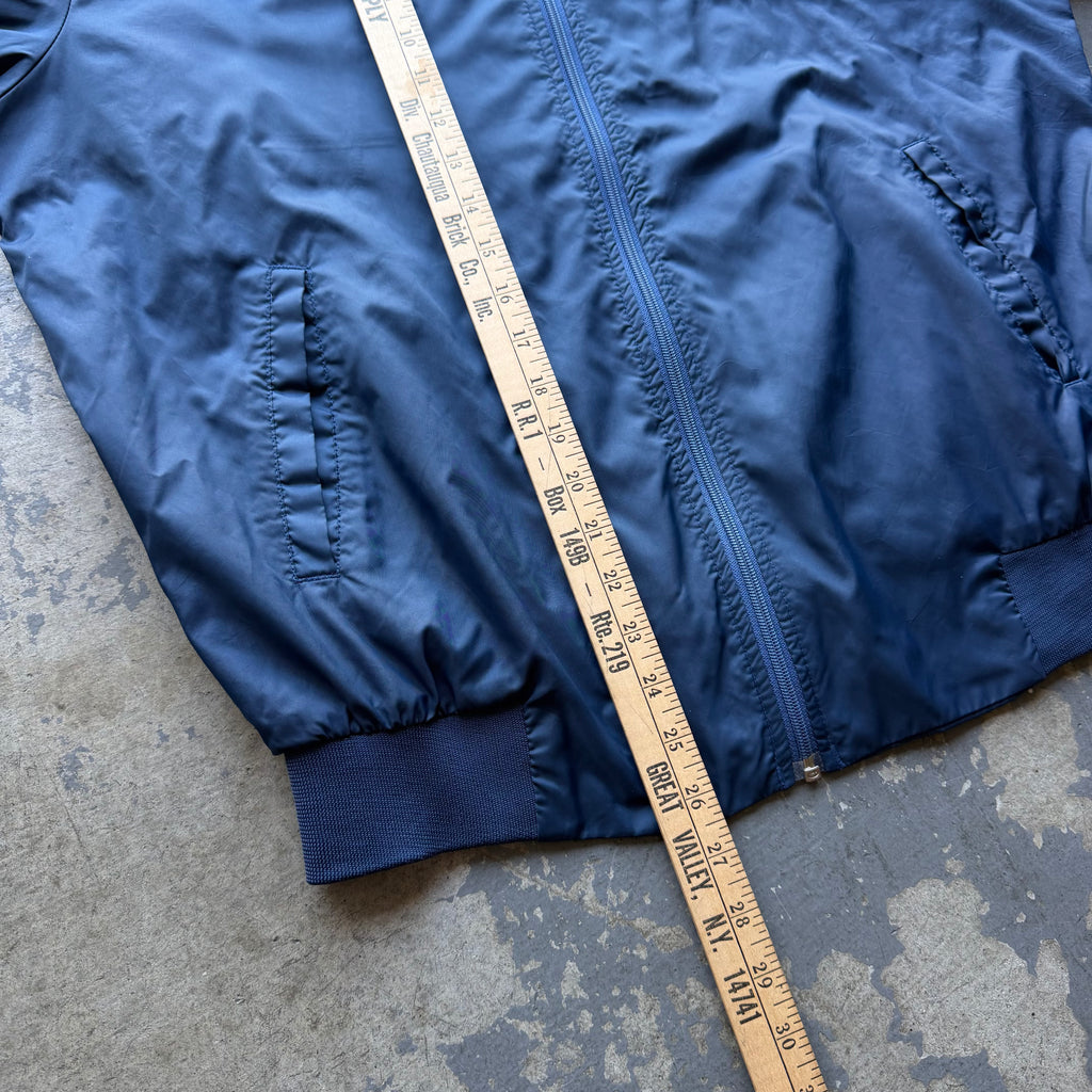 80'S CHARGERS NYLON ZIP UP JACKET (L)