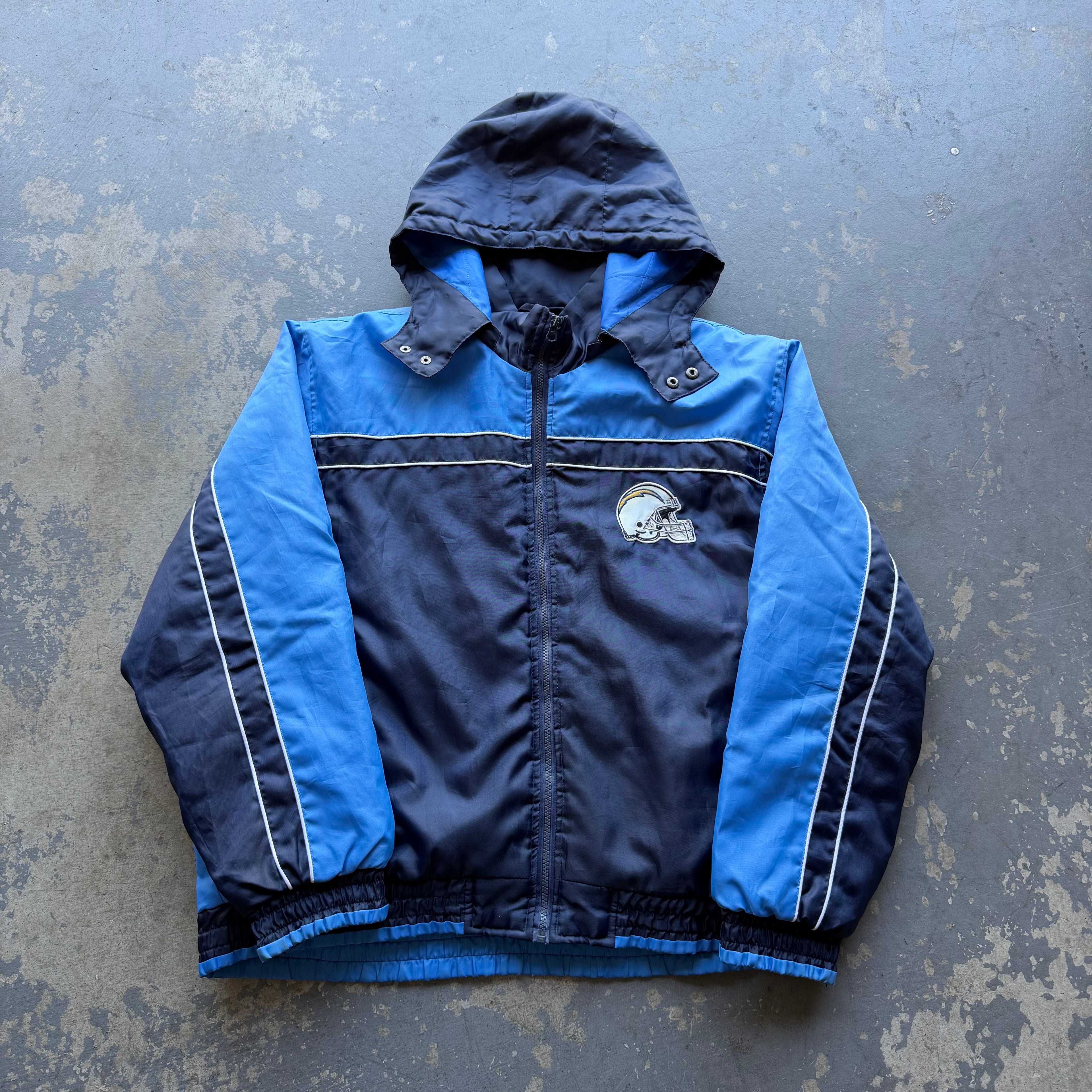 00'S CHARGERS NFL NYLON JACKET (L)