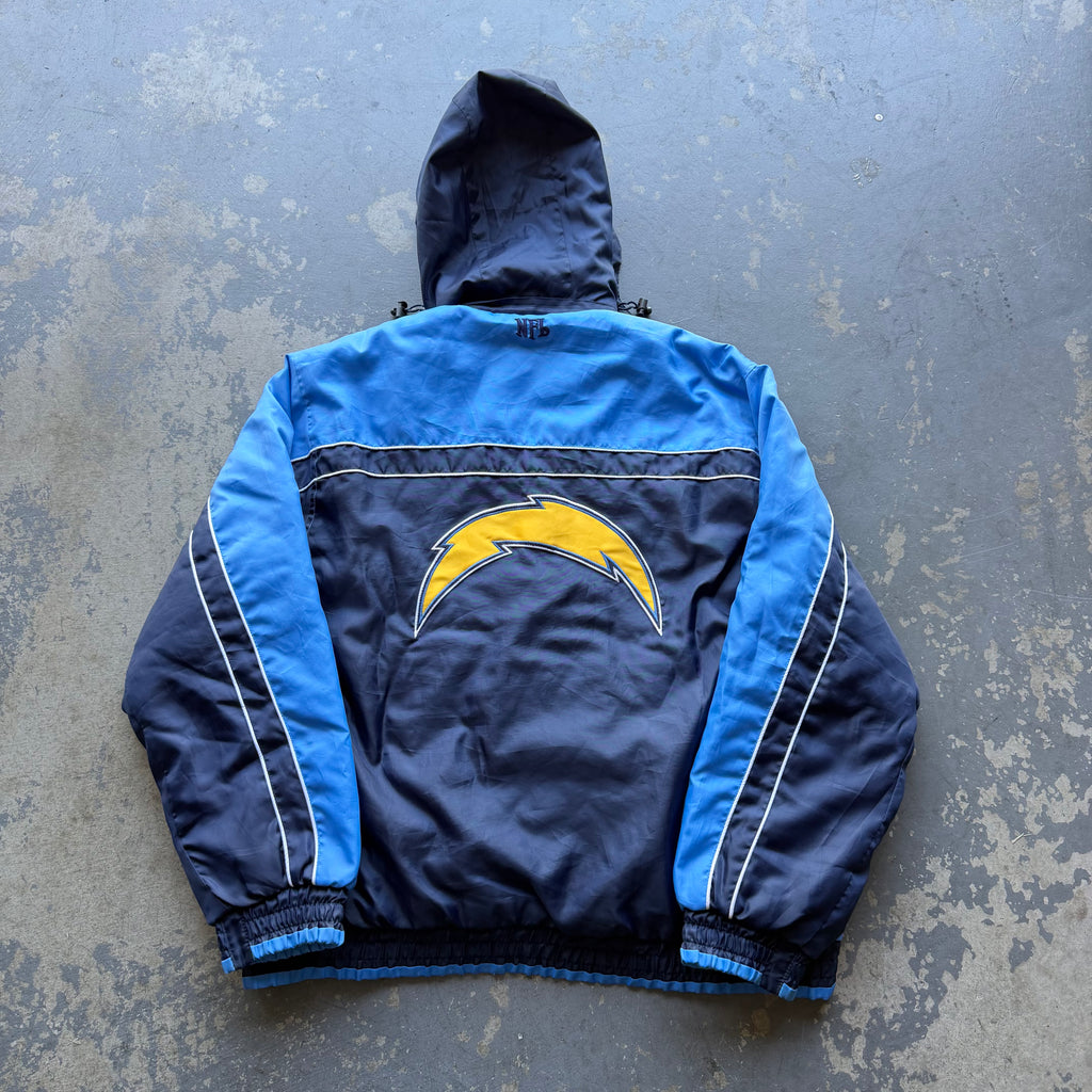 00'S CHARGERS NFL NYLON JACKET (L)