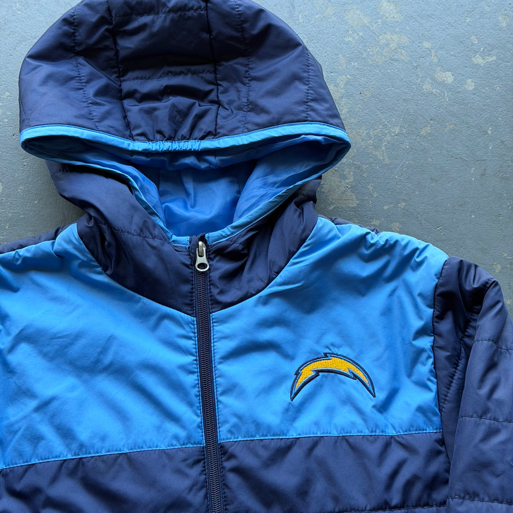 00'S CHARGERS PUFFER JACKET (M)