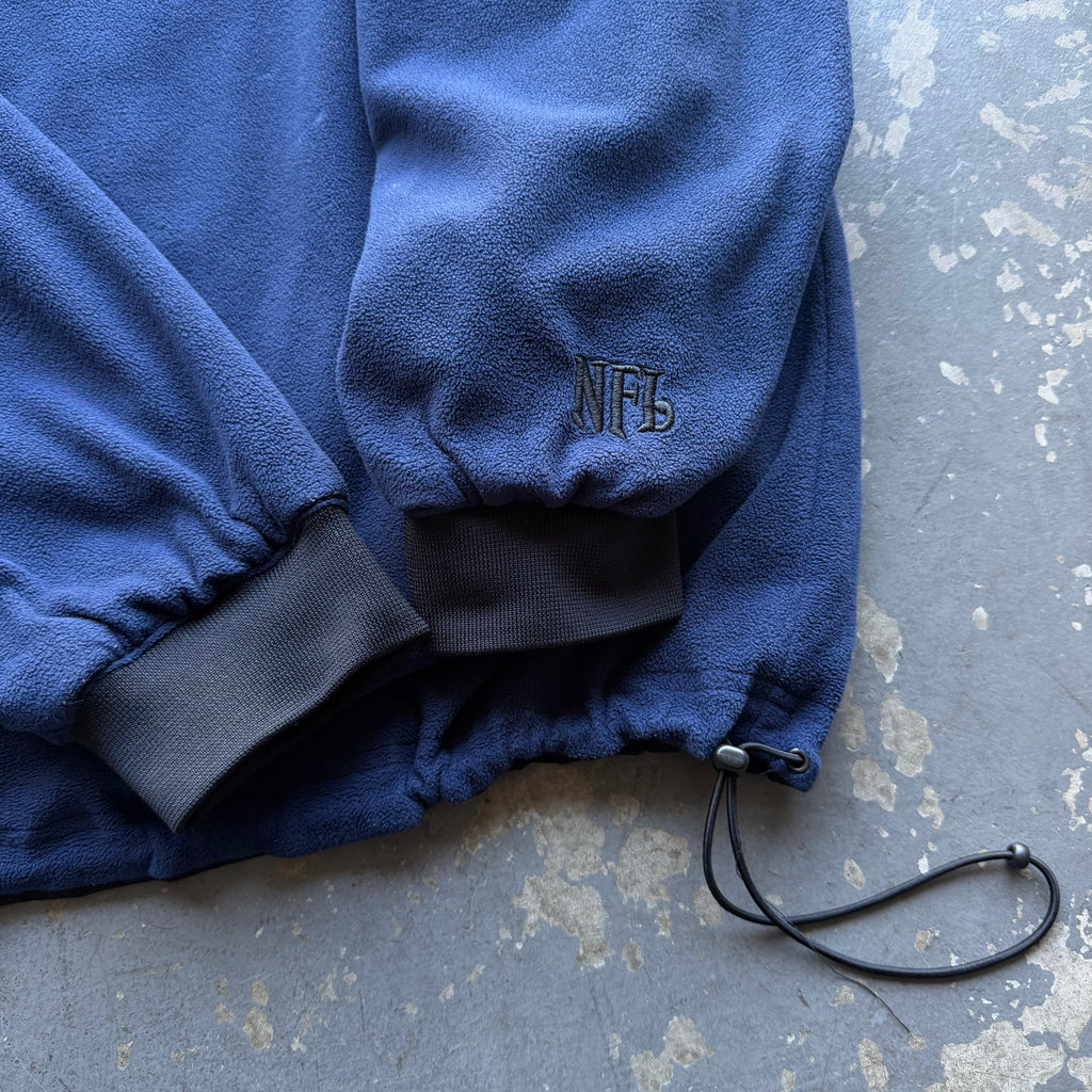 00'S CHARGERS REVERSIBLE FLEECE NYLON JACKET (XL)