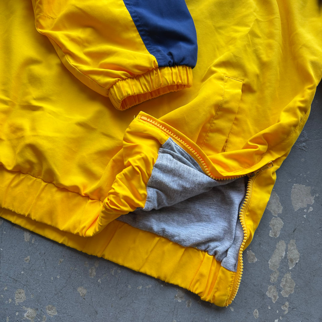 00'S CHARGERS YELLOW PULLOVER WINDBREAKER (XL)