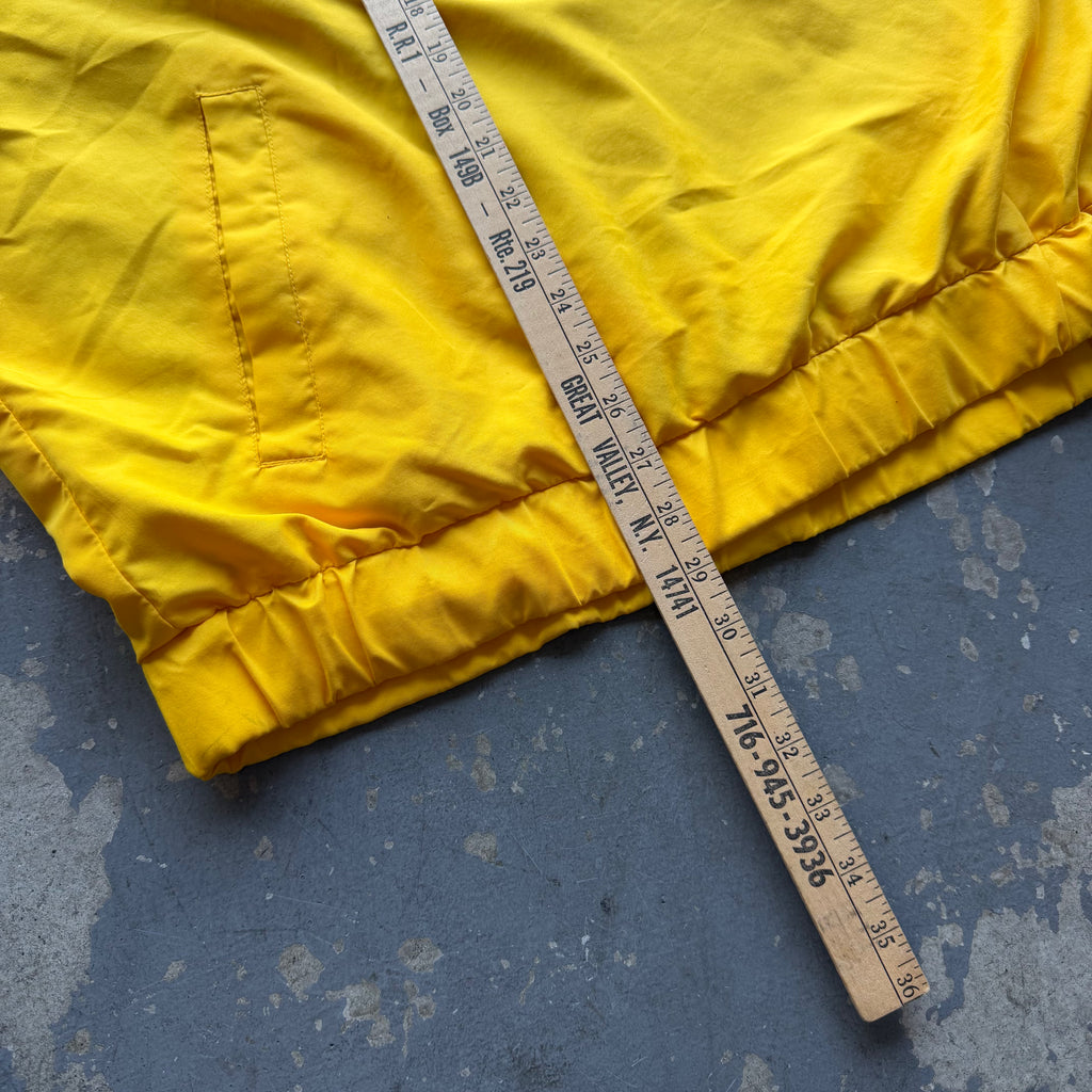 00'S CHARGERS YELLOW PULLOVER WINDBREAKER (XL)