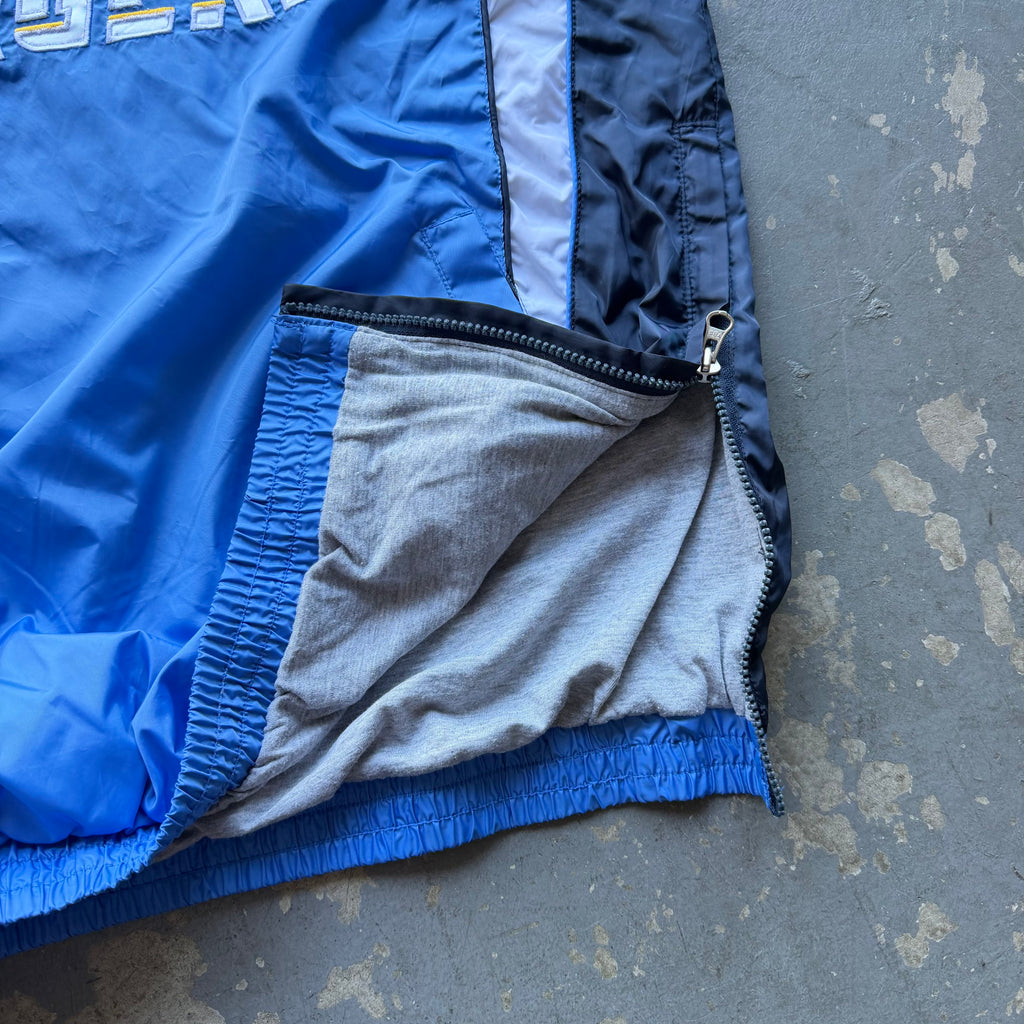 CHARGERS POWDER BLUE PULLOVER WINDBREAKER (L)