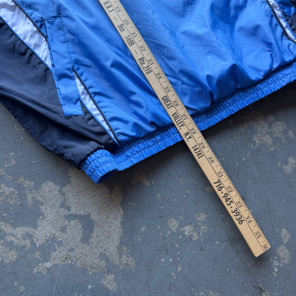 CHARGERS POWDER BLUE PULLOVER WINDBREAKER (L)