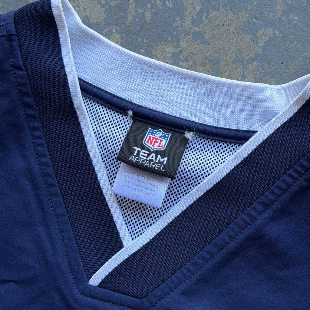 00'S CHARGERS NAVY BLUE PULLOVER WINDBREAKER (XL)