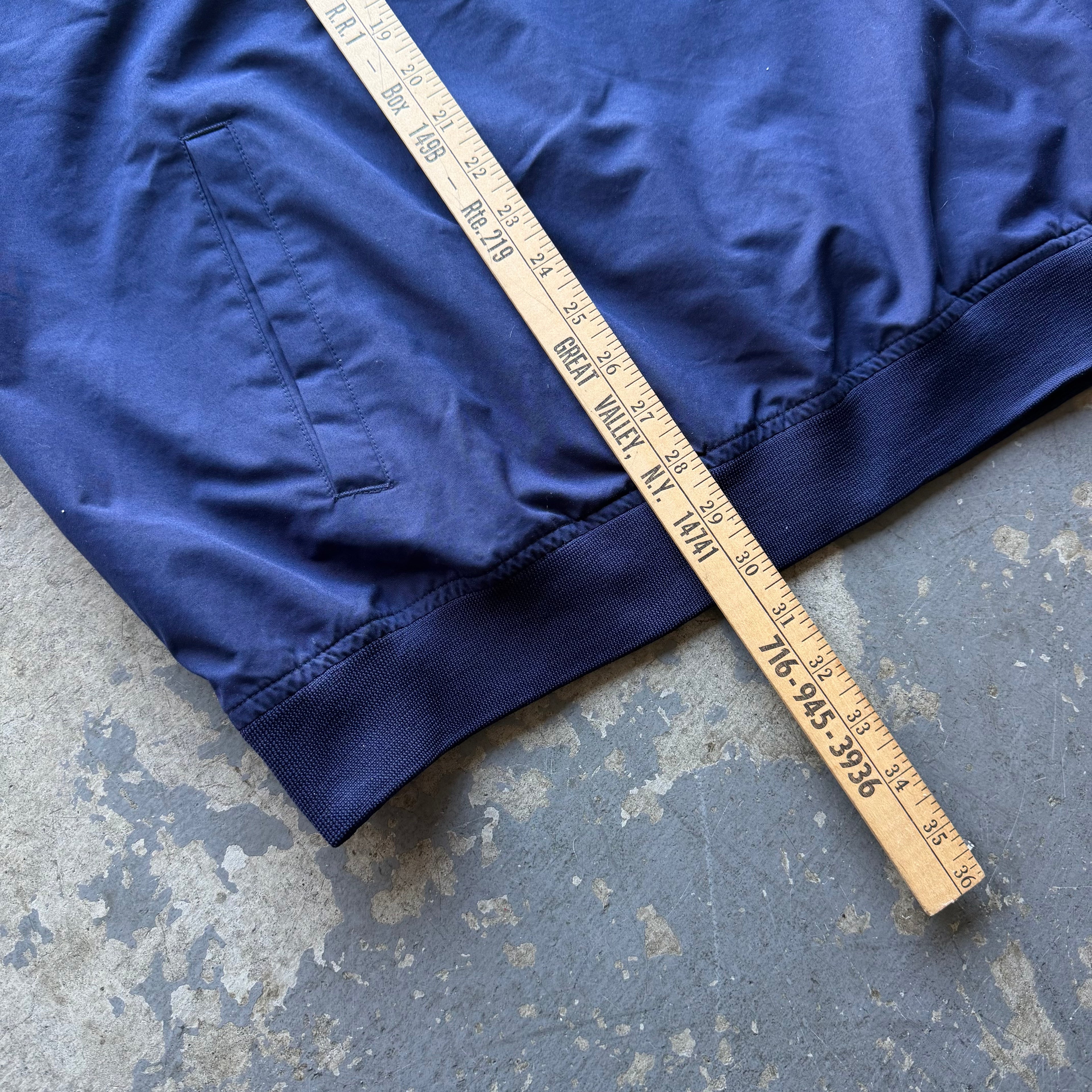00'S CHARGERS NAVY BLUE PULLOVER WINDBREAKER (XL)