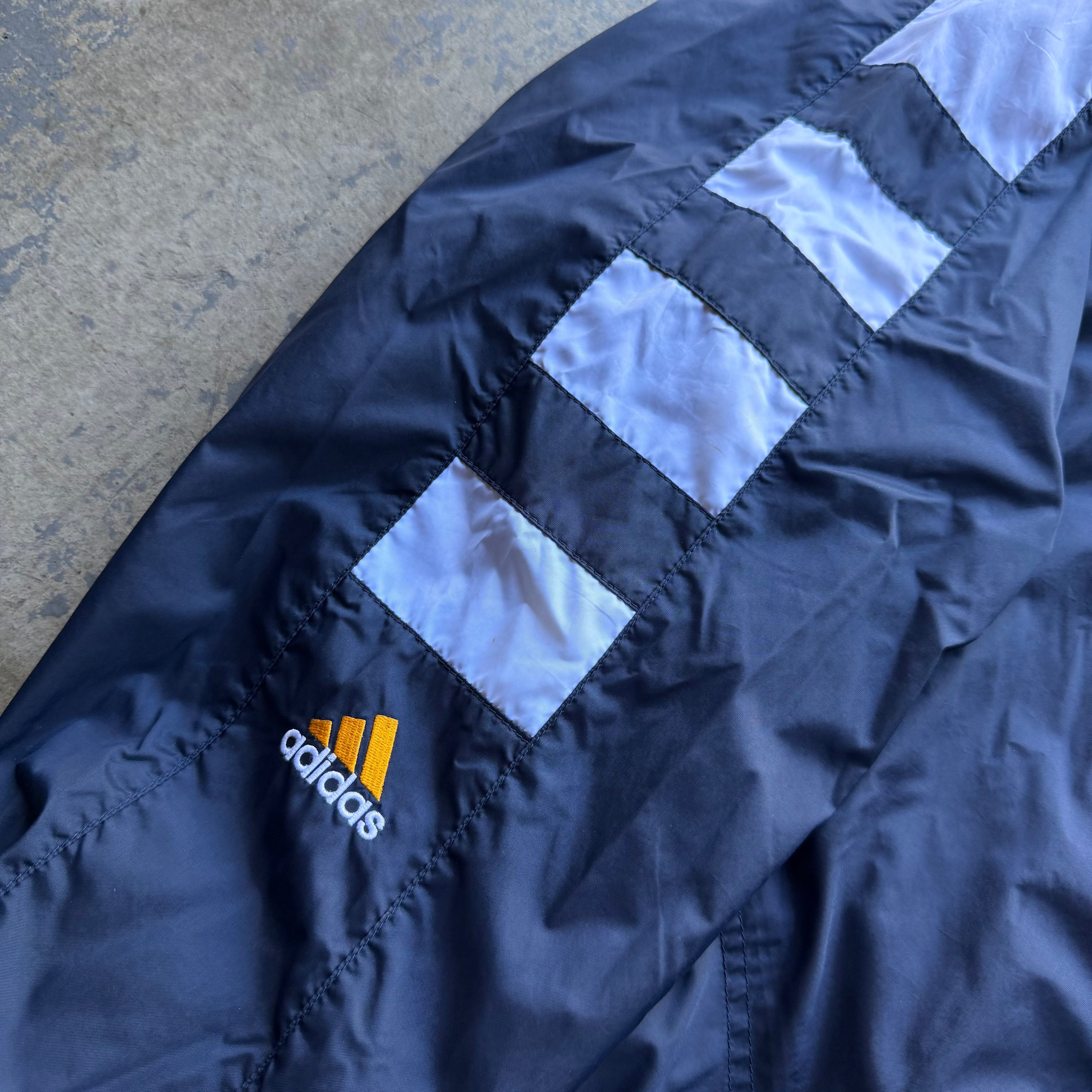 00'S CHARGERS ADIDAS ZIP UP JACKET (L)