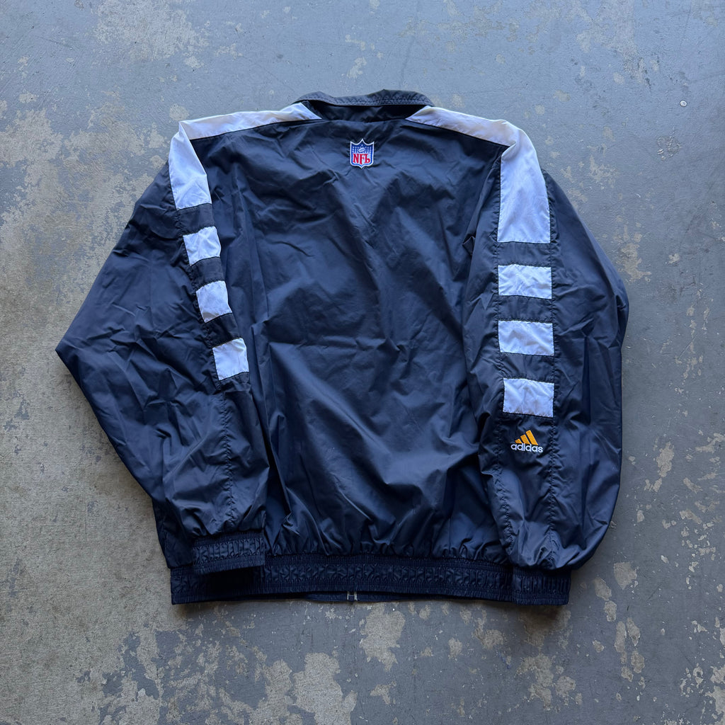 00'S CHARGERS ADIDAS ZIP UP JACKET (L)