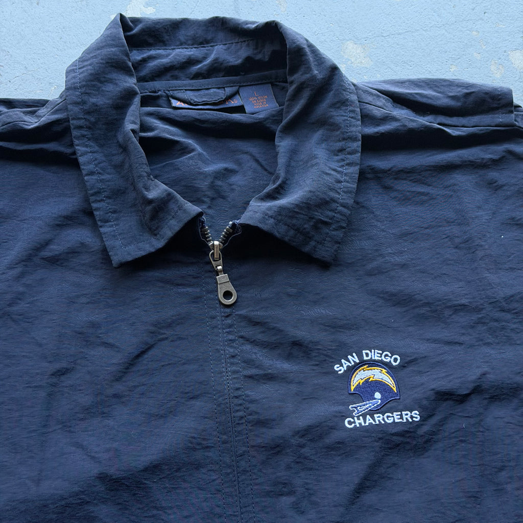 00'S CHARGERS ANTIGUA HARRINGTON JACKET (L)