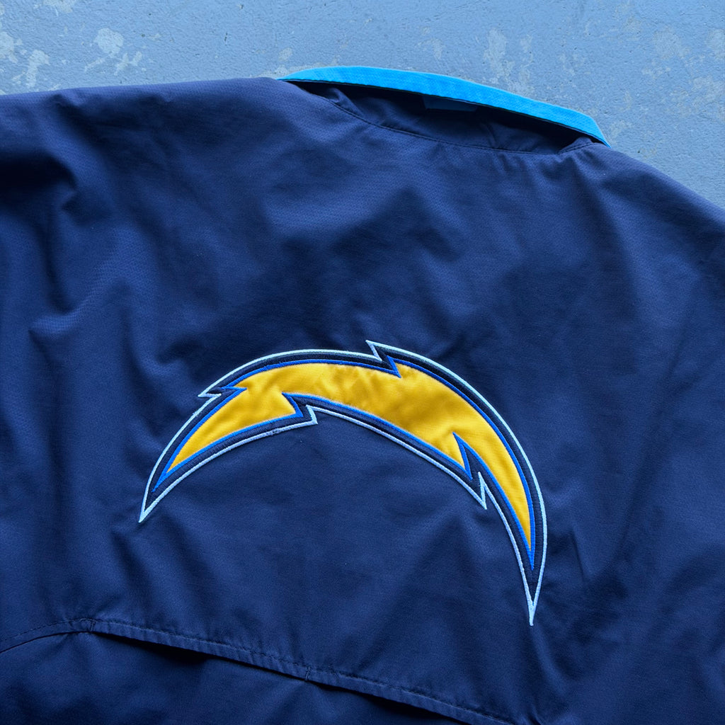 00'S CHARGERS NFL REEBOK NYLON JACKET (XL)