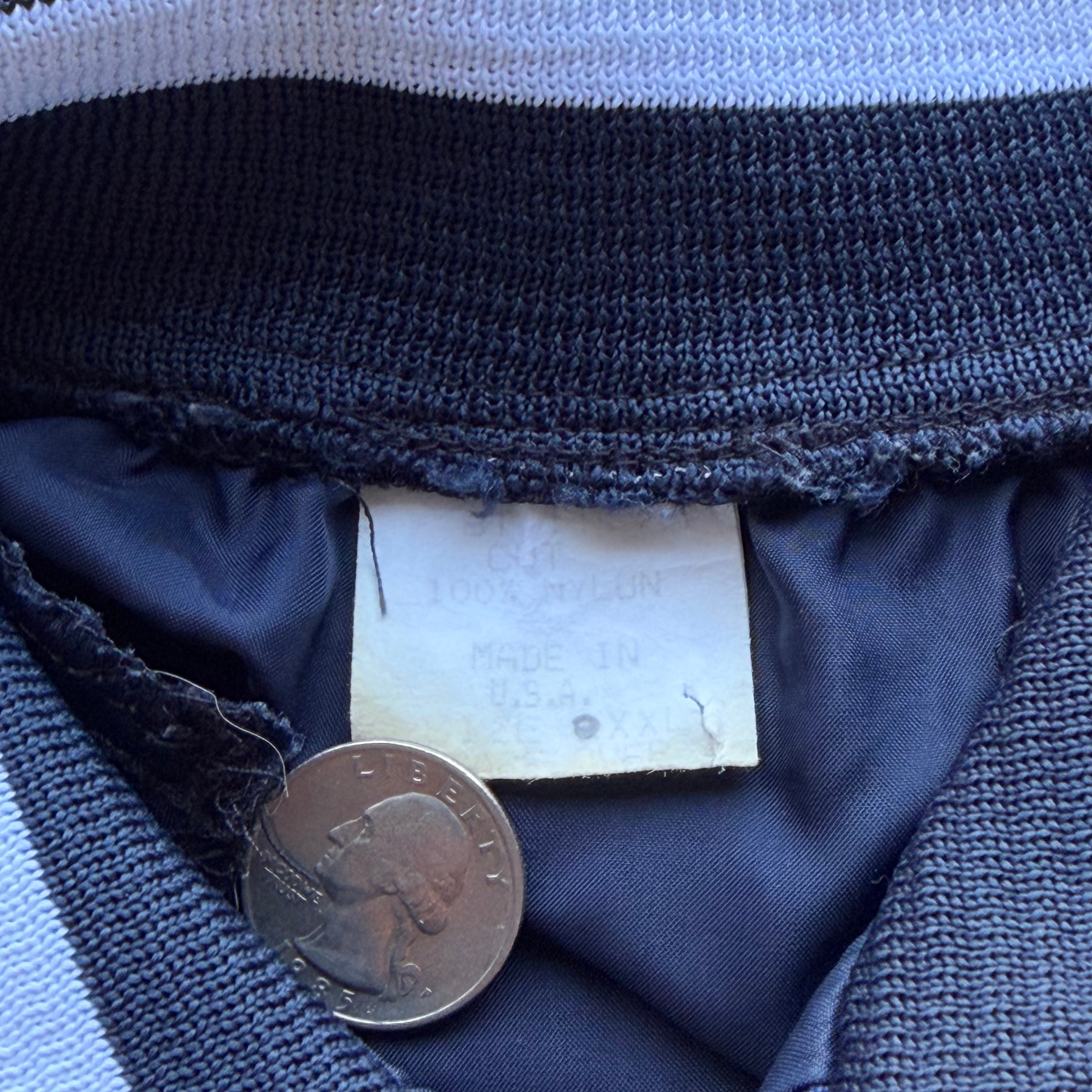 90'S CHARGERS HALF ZIP NYLON PULLOVER JACKET (L)
