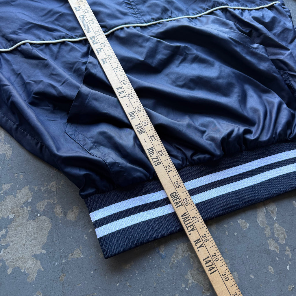 90'S CHARGERS HALF ZIP NYLON PULLOVER JACKET (L)
