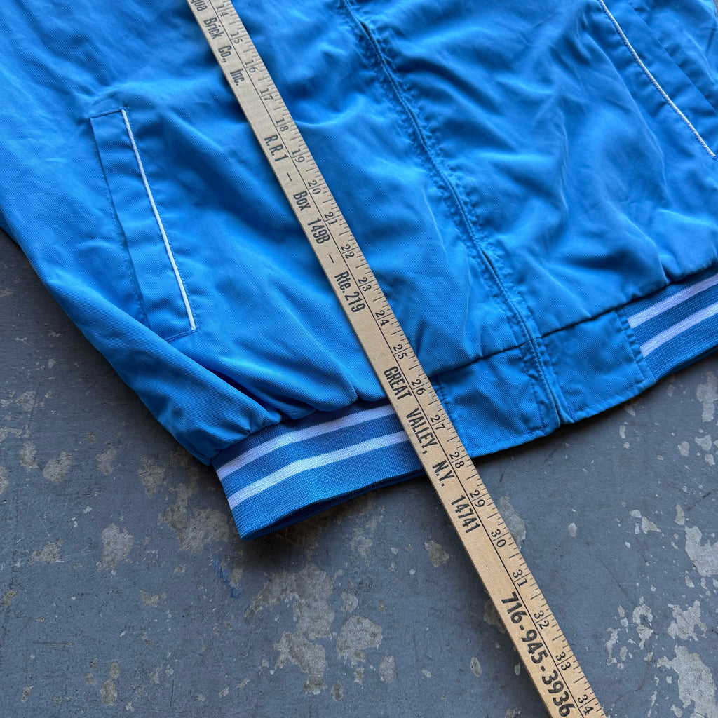 00'S CHARGERS POWDER BLUE ZIP UP JACKET (M)