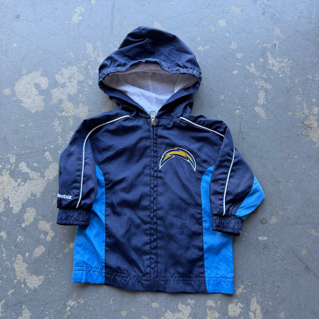 00'S CHARGERS BABY NYLON JACKET (YOUTH)