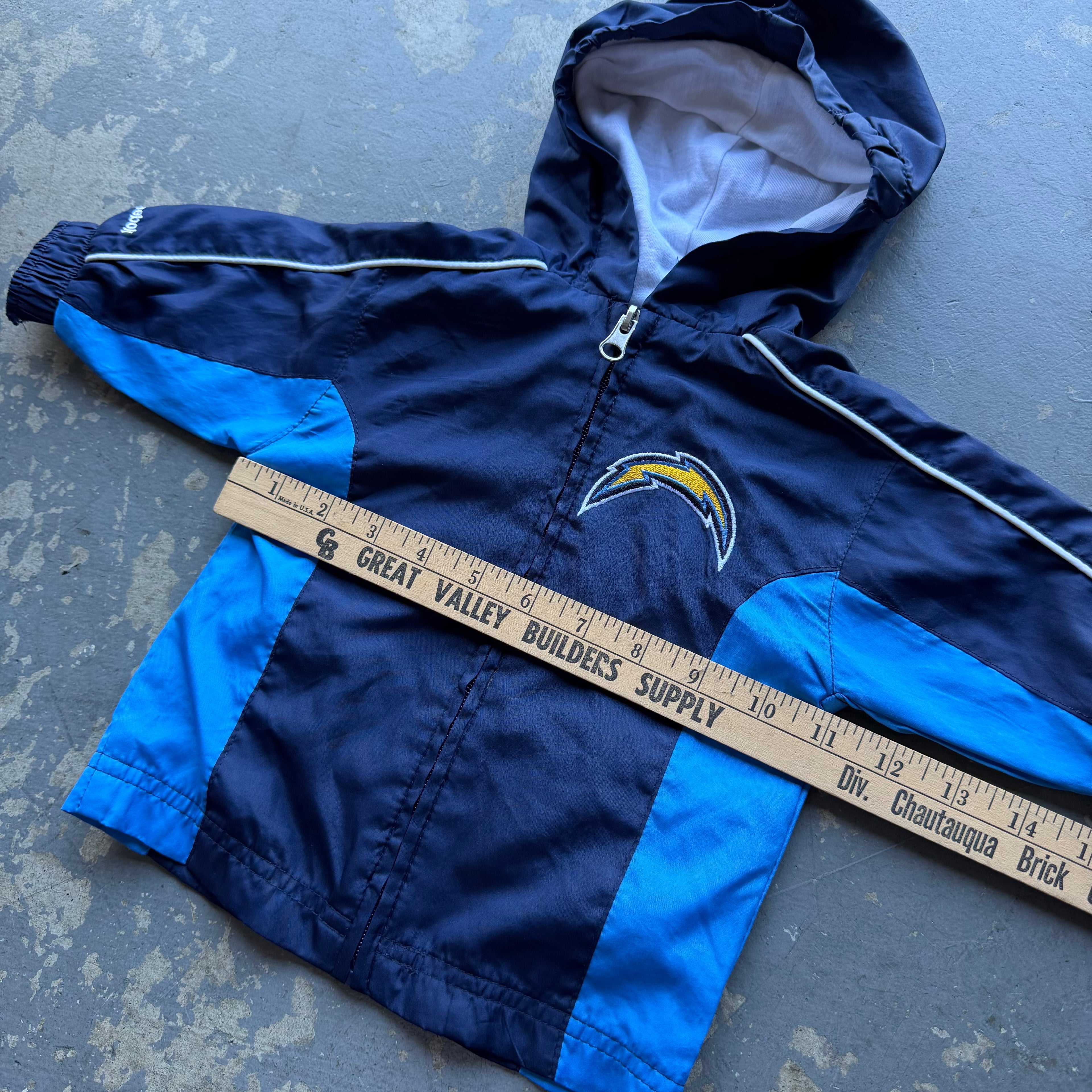 00'S CHARGERS BABY NYLON JACKET (YOUTH)