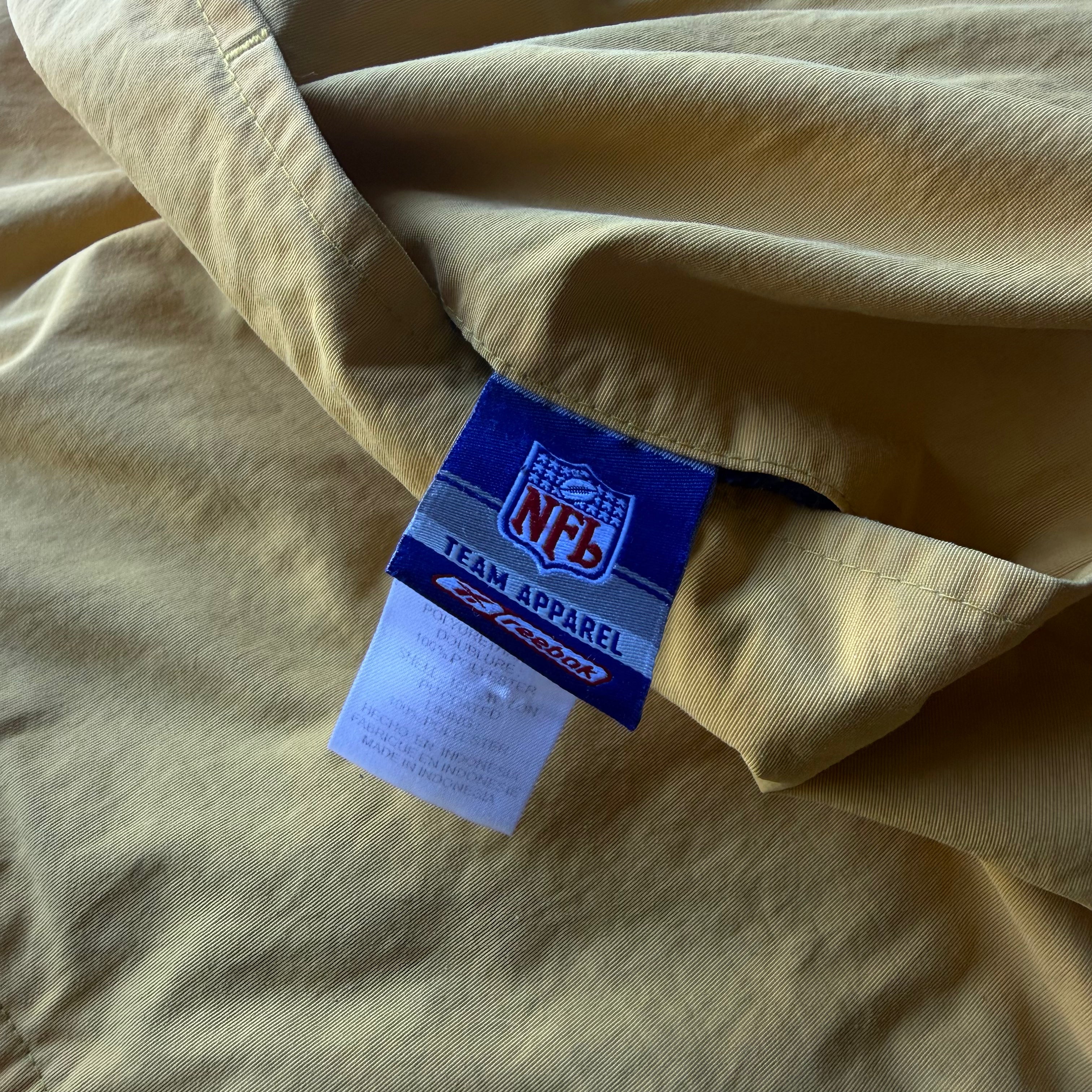 00'S CHARGERS REVERSIBLE REEBOK JACKET (XL)