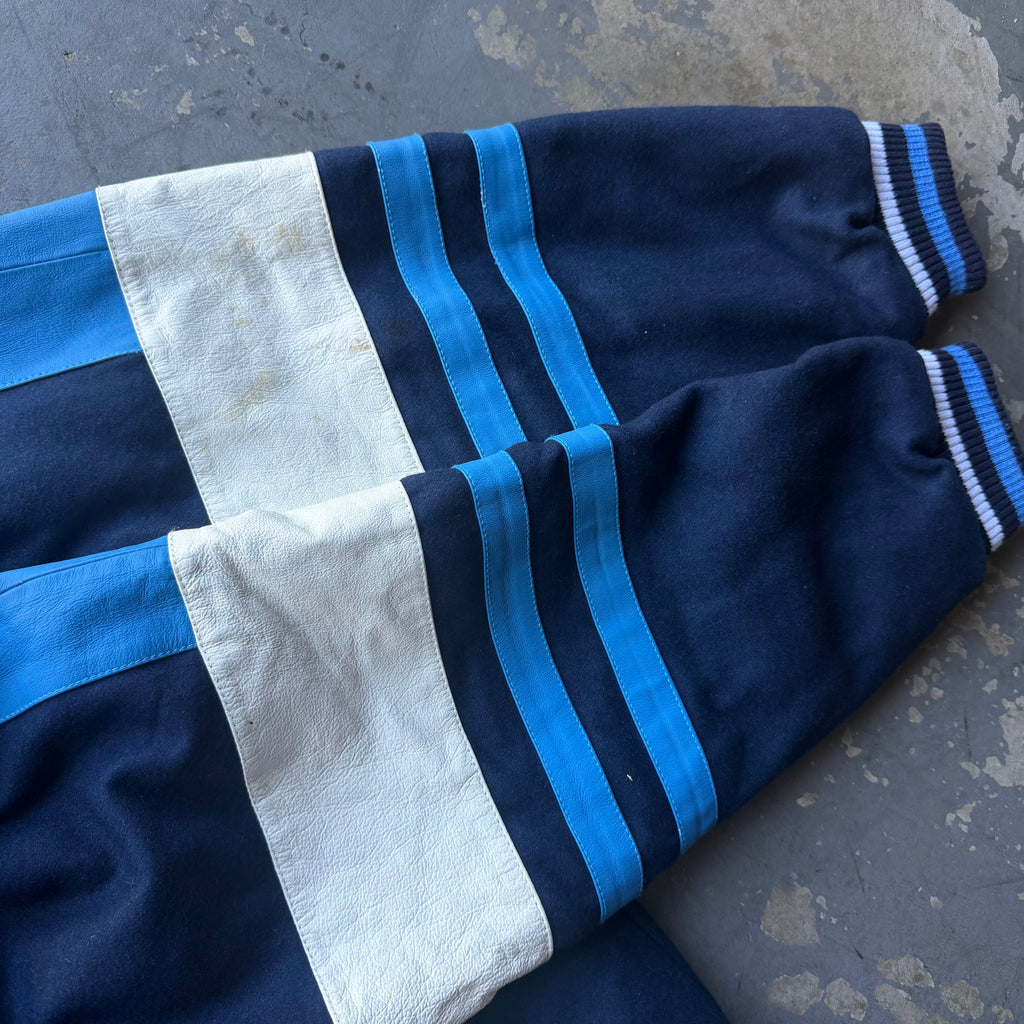 00'S CHARGERS REVERSIBLE LETTERMAN JACKET (L)