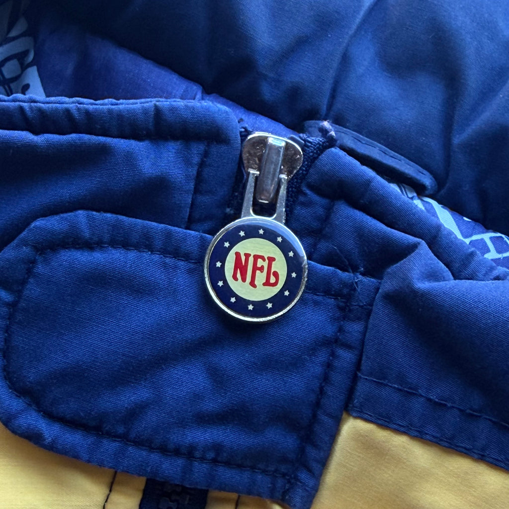 90'S CHARGERS FAT GOOSE PUFFER JACKET (XL)