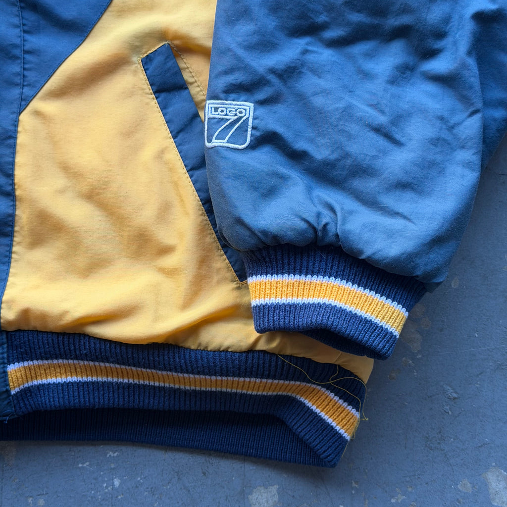 90'S CHARGERS LOGO 7 PUFFER JACKET (M)