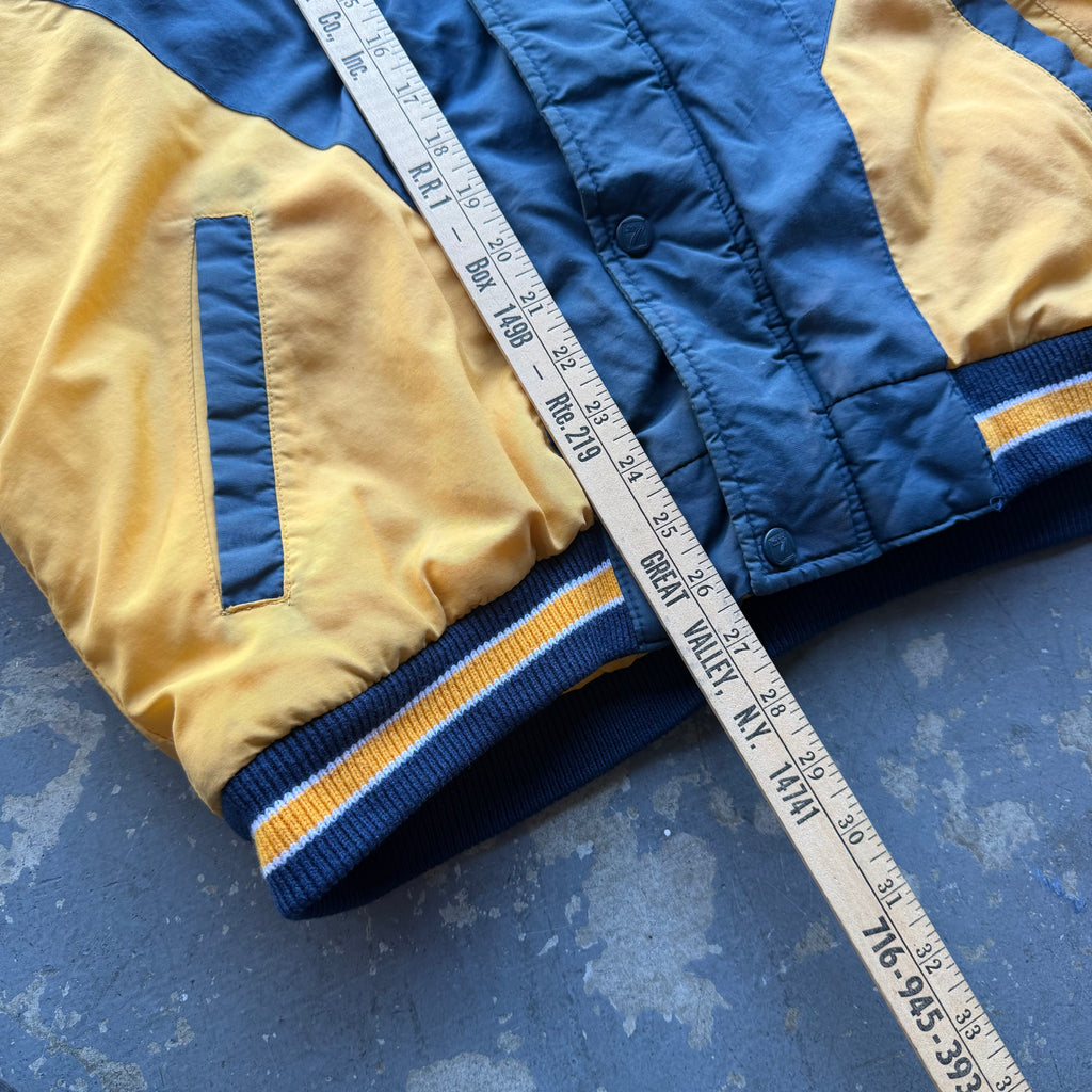 90'S CHARGERS LOGO 7 PUFFER JACKET (M)