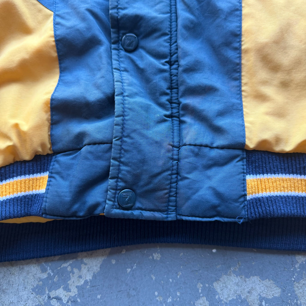 90'S CHARGERS LOGO 7 PUFFER JACKET (M)