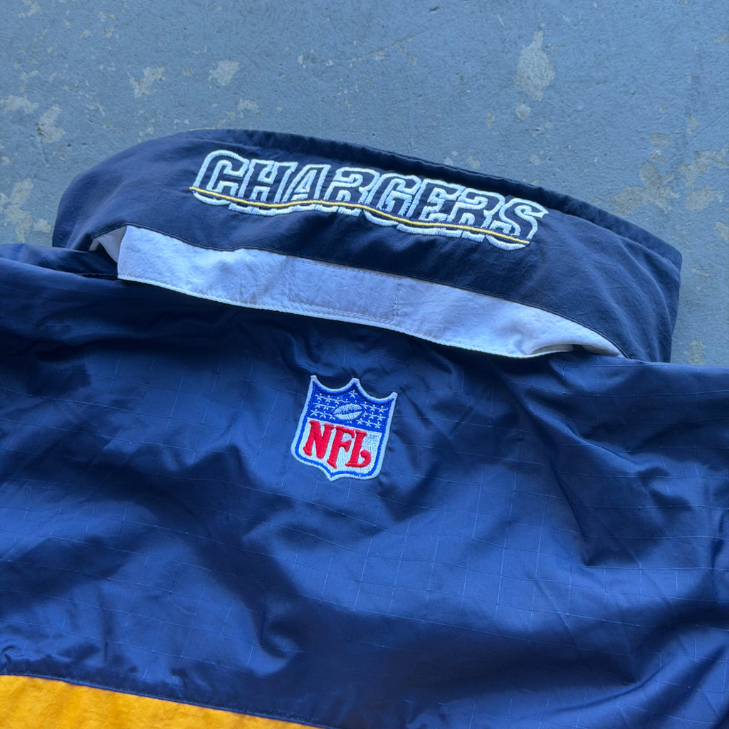 90'S CHARGERS STARTER NYLON ZIP UP JACKET (L)