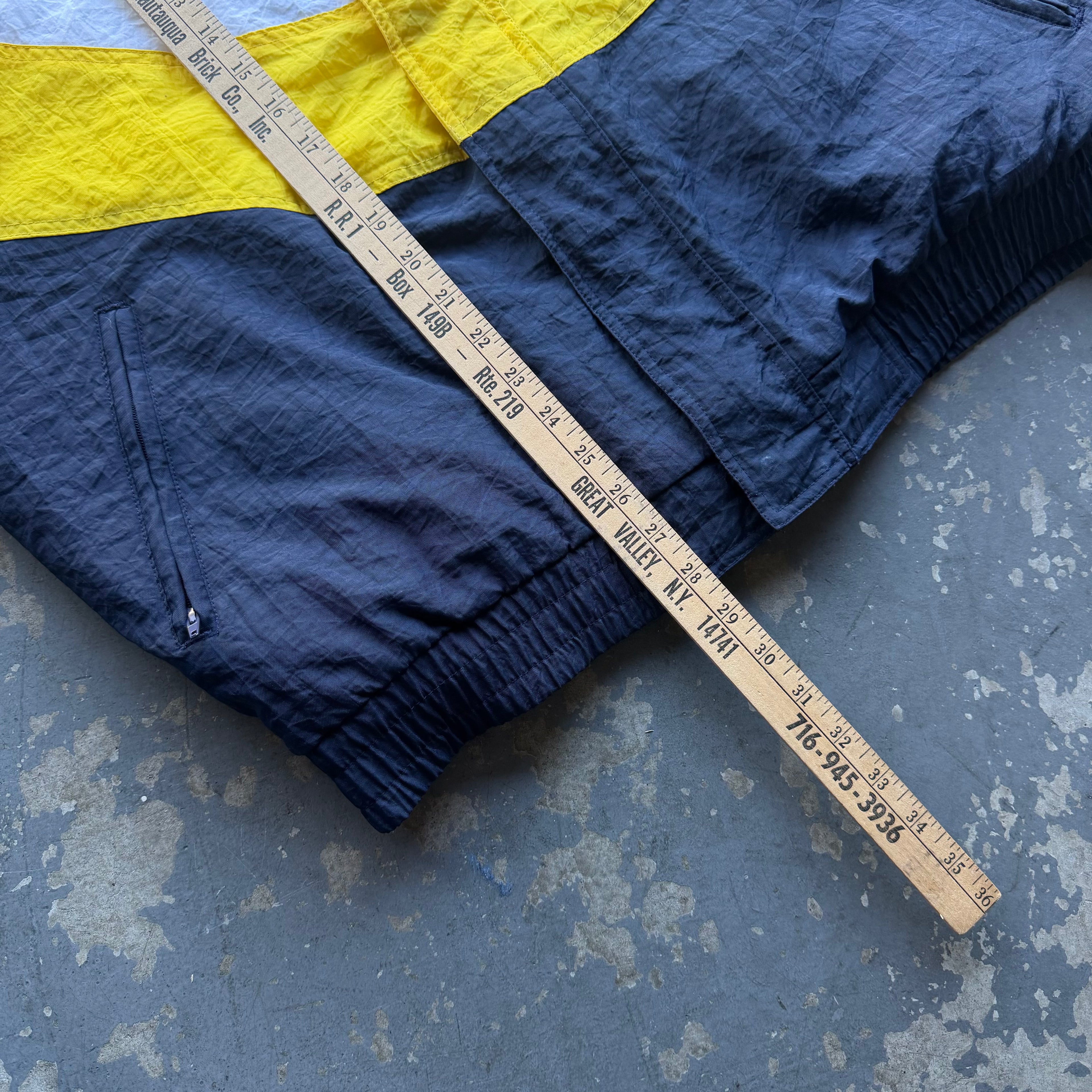 90'S CHARGERS APEX PRO LINE PUFFER JACKET (L)