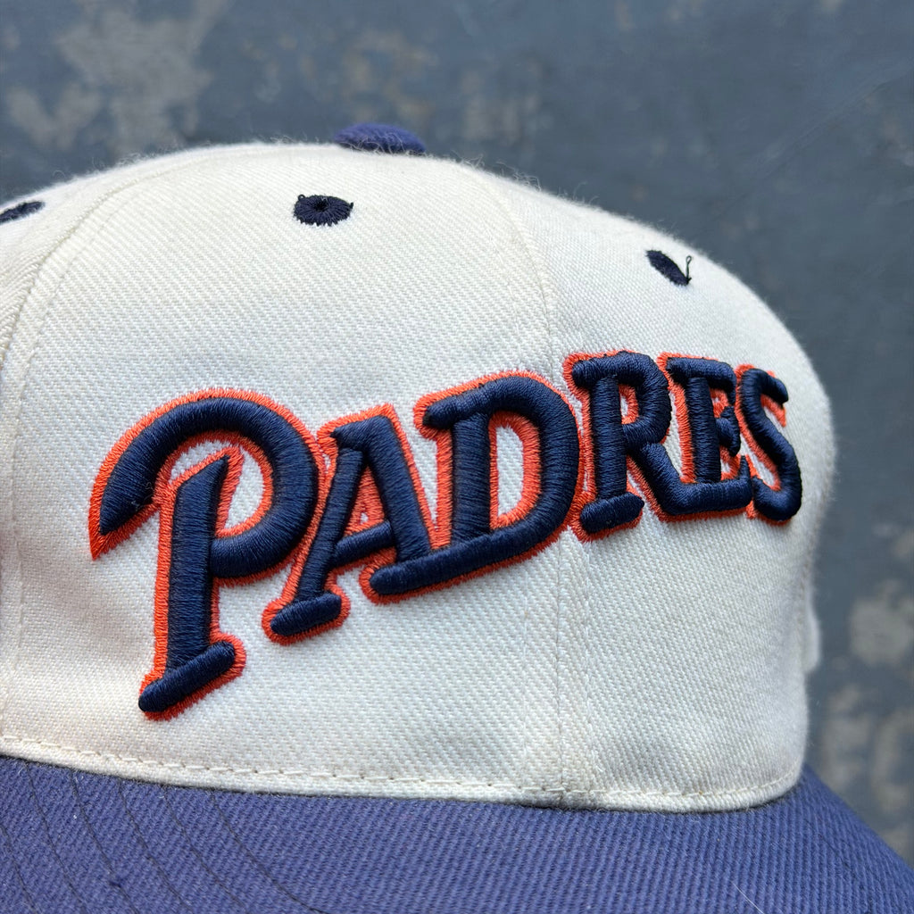 90'S PADRES TWO TONE SCRIPT HAT (OS)