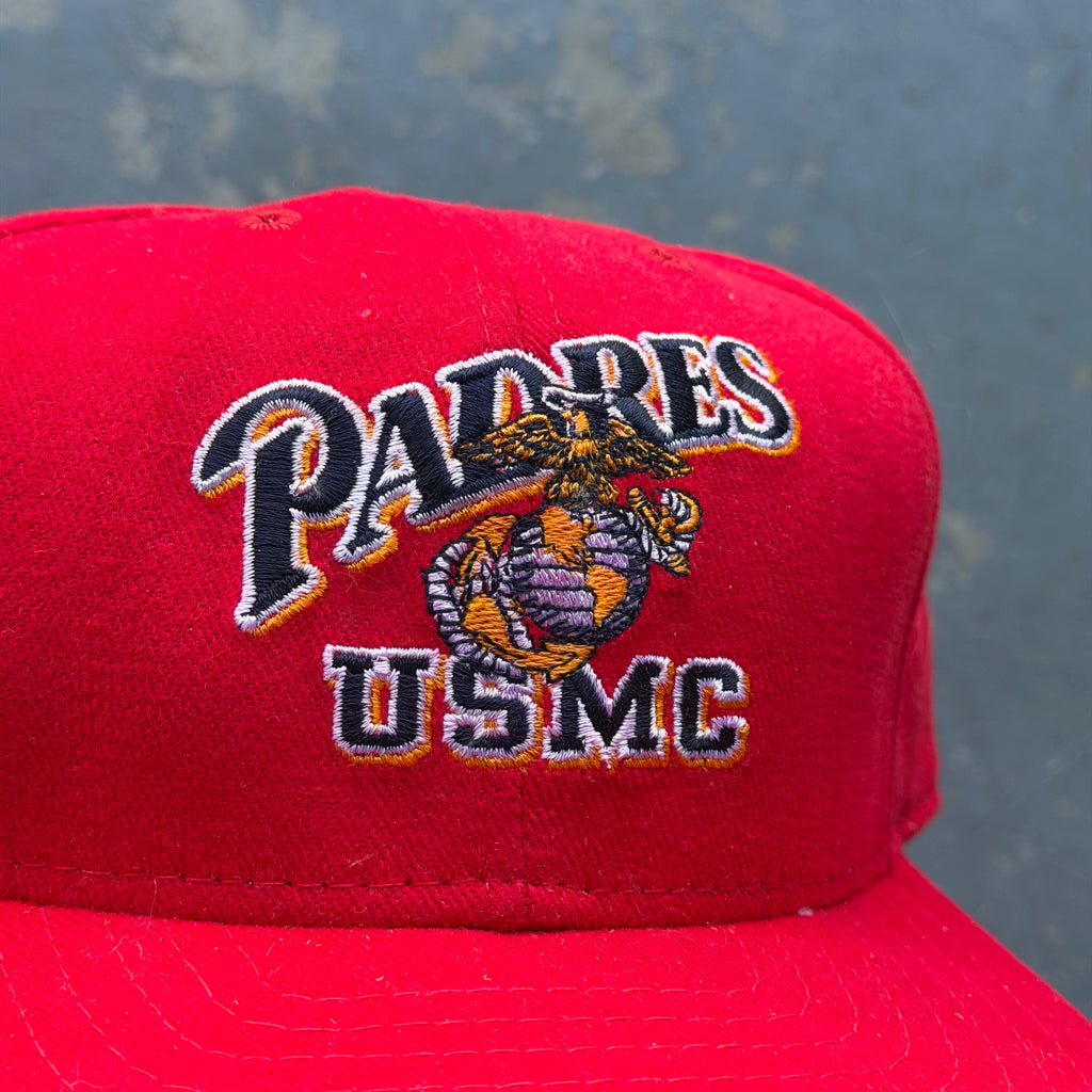 90'S PADRES NEW ERA USMC HAT (OS)